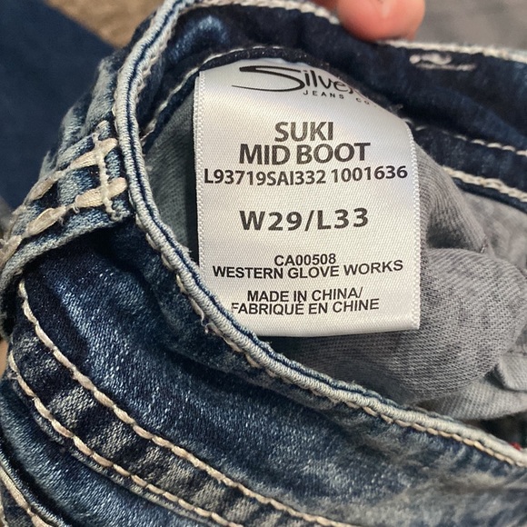 Suki Mid Boot Denim Jeans - Picture 3 of 4